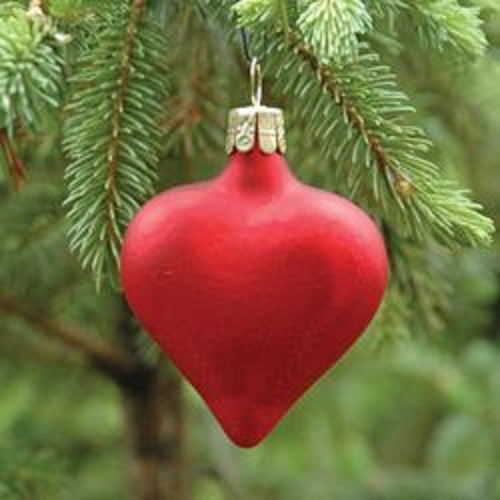 heartchristmastreeornament