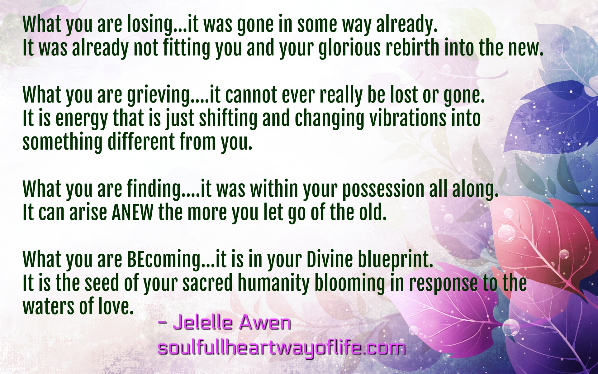 whatyouarelosingquotecard